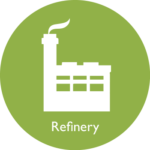 Refinery in green